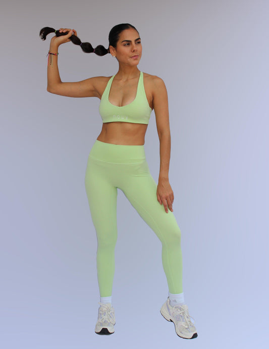 LEGGING LIME SET